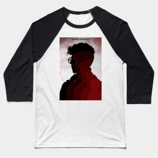 Facing Yourself Baseball T-Shirt